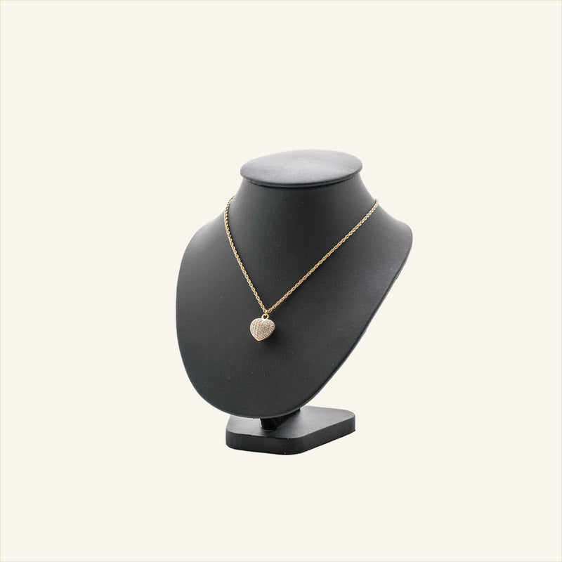 Diamond Heart Pendant Necklace